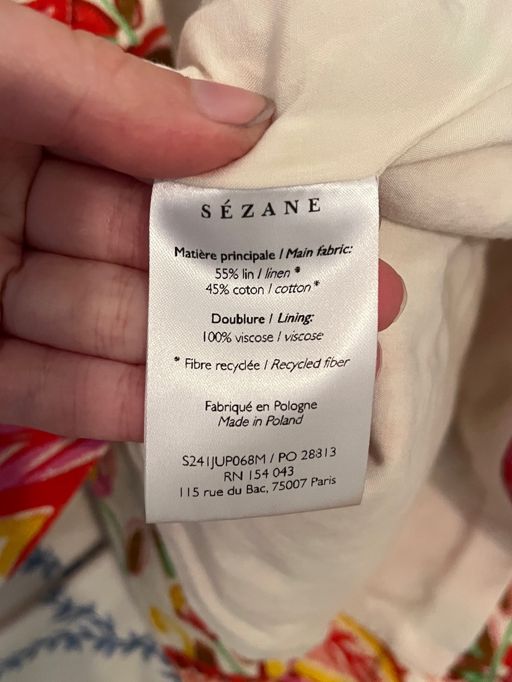 Sezane Editions Annette Midi Skirt - Picture 5 of 5